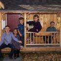 Kids and playhouse
